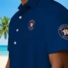 Houston Astros Hawaiian Shirt - Stuart Minion Blue Aloha Shirt