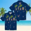 Houston Astros Hawaiian Shirt - Surfboard Palm Blue Aloha Shirt