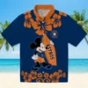 Houston Astros Hawaiian Shirt - Surfing Mickey Blue Aloha Shirt