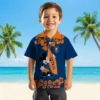Houston Astros Hawaiian Shirt - Surfing Mickey Blue Aloha Shirt