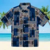 Houston Astros Hawaiian Shirt - Tribal Symbols Blue Aloha Shirt