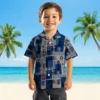 Houston Astros Hawaiian Shirt - Tribal Symbols Blue Aloha Shirt
