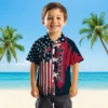 Houston Texans Hawaiian Shirt - Personalized Baseball Floral Stitched Flag Blue Aloha Shirt