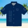 Indianapolis Colts Hawaiian Shirt - Stuart Minion Blue Aloha Shirt
