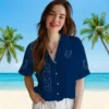 Indianapolis Colts Hawaiian Shirt - Stuart Minion Blue Aloha Shirt