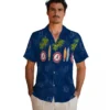 Indianapolis Colts Hawaiian Shirt - Surfboard Palm Blue Aloha Shirt