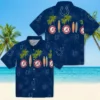 Indianapolis Colts Hawaiian Shirt - Surfboard Palm Blue Aloha Shirt