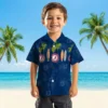 Indianapolis Colts Hawaiian Shirt - Surfboard Palm Blue Aloha Shirt