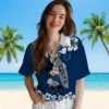 Indianapolis Colts Hawaiian Shirt - Surfing Mickey Blue Aloha Shirt