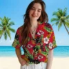 Kansas City Chiefs Hawaiian Shirt - Personalized Baseball Floral Toucan Hibiscus Pineapple Aloha Shirt