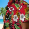 Kansas City Chiefs Hawaiian Shirt - Personalized Baseball Floral Toucan Hibiscus Pineapple Aloha Shirt