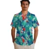 Kansas City Royals Hawaiian Shirt - Custom Hibiscus Blossoms Royal Blue Aloha Shirt