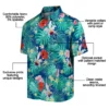 Kansas City Royals Hawaiian Shirt - Custom Hibiscus Blossoms Royal Blue Aloha Shirt