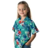 Kansas City Royals Hawaiian Shirt - Custom Hibiscus Blossoms Royal Blue Aloha Shirt
