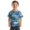 Kansas City Royals Hawaiian Shirt - Tropical Palms Aloha Shirt