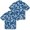 Kansas City Royals Hawaiian Shirt - Tropical Floral Pattern Aloha Shirt