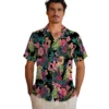Los Angeles Angels Hawaiian Shirt - Custom Hibiscus Paradise Aloha Shirt