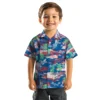 Los Angeles Dodgers Hawaiian Shirt - Tropical Palms Aloha Shirt