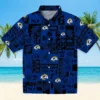 Los Angeles Rams Hawaiian Shirt - Personalized Baseball Floral Tropical Patchwork Aloha Shirt