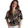 Miami Marlins Hawaiian Shirt - Personalized Hibiscus Paradise Aloha Shirt