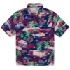 Minnesota Twins Hawaiian Shirt - Tropical Palms Aloha Shirt