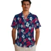 Minnesota Twins Hawaiian Shirt - Tropical Floral Pattern Aloha Shirt