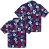 Minnesota Twins Hawaiian Shirt - Tropical Floral Pattern Aloha Shirt
