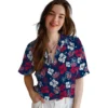 Minnesota Twins Hawaiian Shirt - Tropical Floral Pattern Aloha Shirt