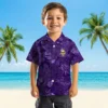 Minnesota Vikings Hawaiian Shirt - Jungle Vibes Purple Aloha Shirt