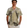 New Orleans Saints Hawaiian Shirt - Hibiscus Print Gold Aloha Shirt