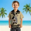 New Orleans Saints Hawaiian Shirt - Surfing Mickey Gold Aloha Shirt