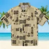 New Orleans Saints Hawaiian Shirt - Tribal Symbols Gold Aloha Shirt