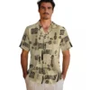 New Orleans Saints Hawaiian Shirt - Tribal Symbols Gold Aloha Shirt