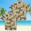 New Orleans Saints Hawaiian Shirt - Tribal Symbols Gold Aloha Shirt