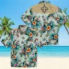 New Orleans Saints Hawaiian Shirt - Tropical Foliage Green Aloha Shirt
