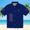 New York Giants Hawaiian Shirt - Stuart Minion Blue Aloha Shirt