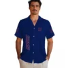 New York Giants Hawaiian Shirt - Stuart Minion Blue Aloha Shirt