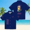 New York Giants Hawaiian Shirt - Stuart Minion Blue Aloha Shirt