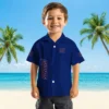 New York Giants Hawaiian Shirt - Stuart Minion Blue Aloha Shirt