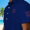 New York Giants Hawaiian Shirt - Stuart Minion Blue Aloha Shirt