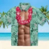 New York Jets Hawaiian Shirt - Chest Illusion Green Aloha Shirt