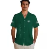 New York Jets Hawaiian Shirt - Stuart Minion Green Aloha Shirt
