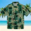 New York Jets Hawaiian Shirt - Tribal Symbols Green Aloha Shirt
