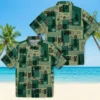 New York Jets Hawaiian Shirt - Tribal Symbols Green Aloha Shirt
