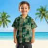New York Jets Hawaiian Shirt - Tribal Symbols Green Aloha Shirt