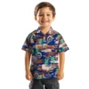 New York Mets Hawaiian Shirt - Tropical Palms Aloha Shirt