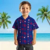New York Yankees Hawaiian Shirt - Framed Floral Navy Aloha Shirt