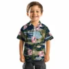 New York Yankees Hawaiian Shirt - Palm Horizon Navy Aloha Shirt