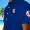 New York Yankees Hawaiian Shirt - Stuart Minion Navy Aloha Shirt