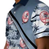 New York Yankees Hawaiian Shirt - Sunset Palms Navy White Aloha Shirt